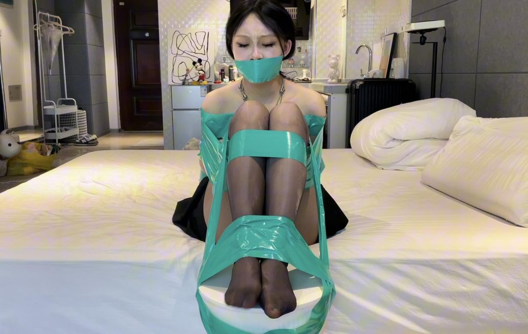 【缚艺录】【小林】双色胶带的捆绑-5