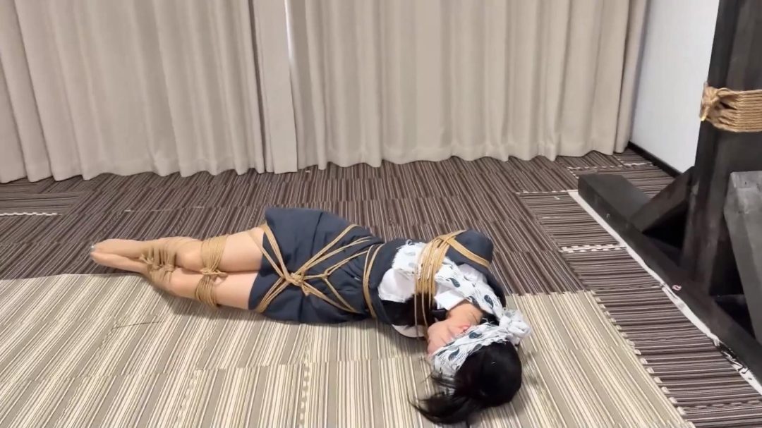 【定制】【胖竹子】【嗷嗷】女商业间谍抓获！欧式直臂凌乱细绳绑架装箱！ 下-1