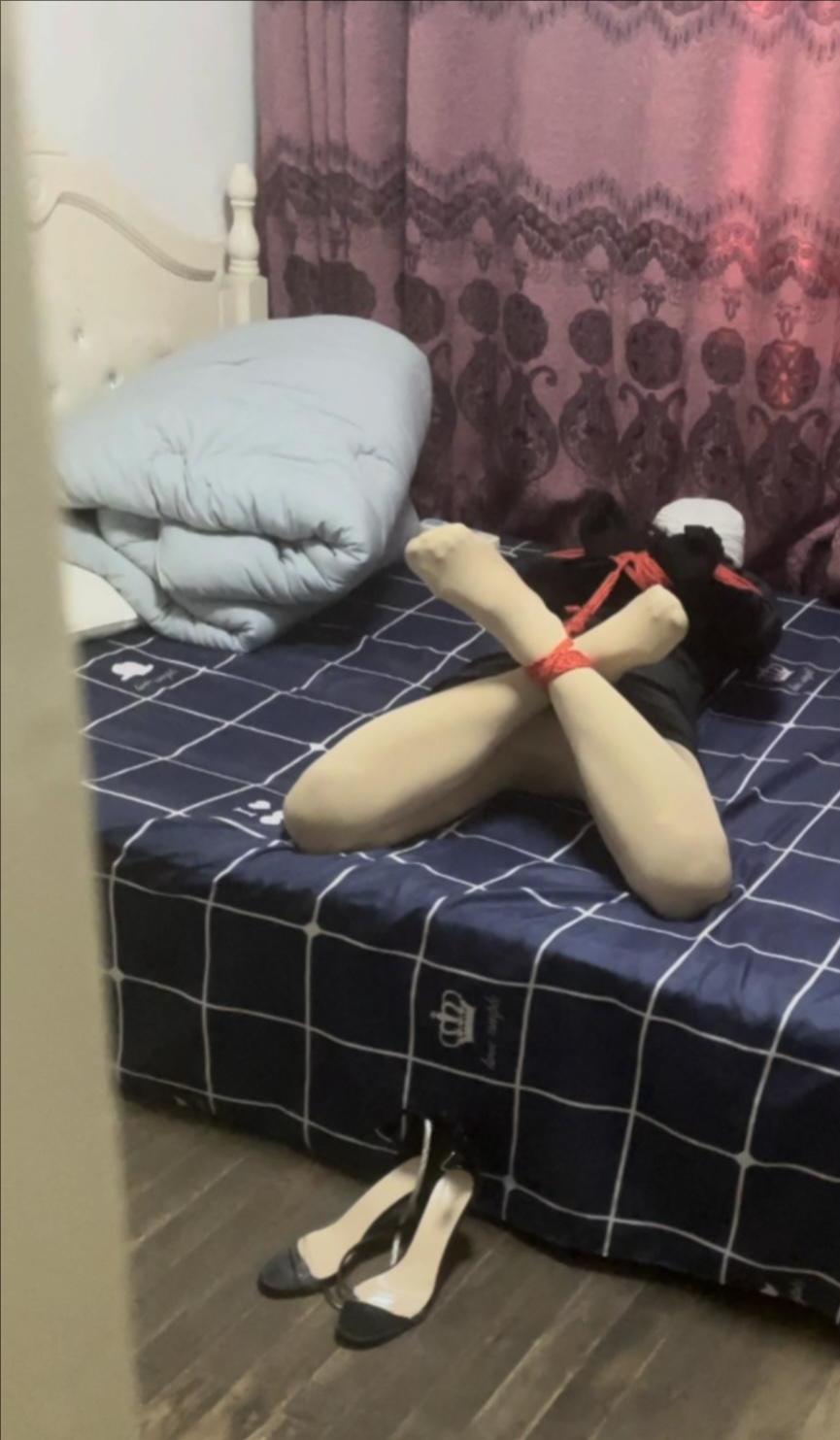 旗袍肉丝痛苦调教-1