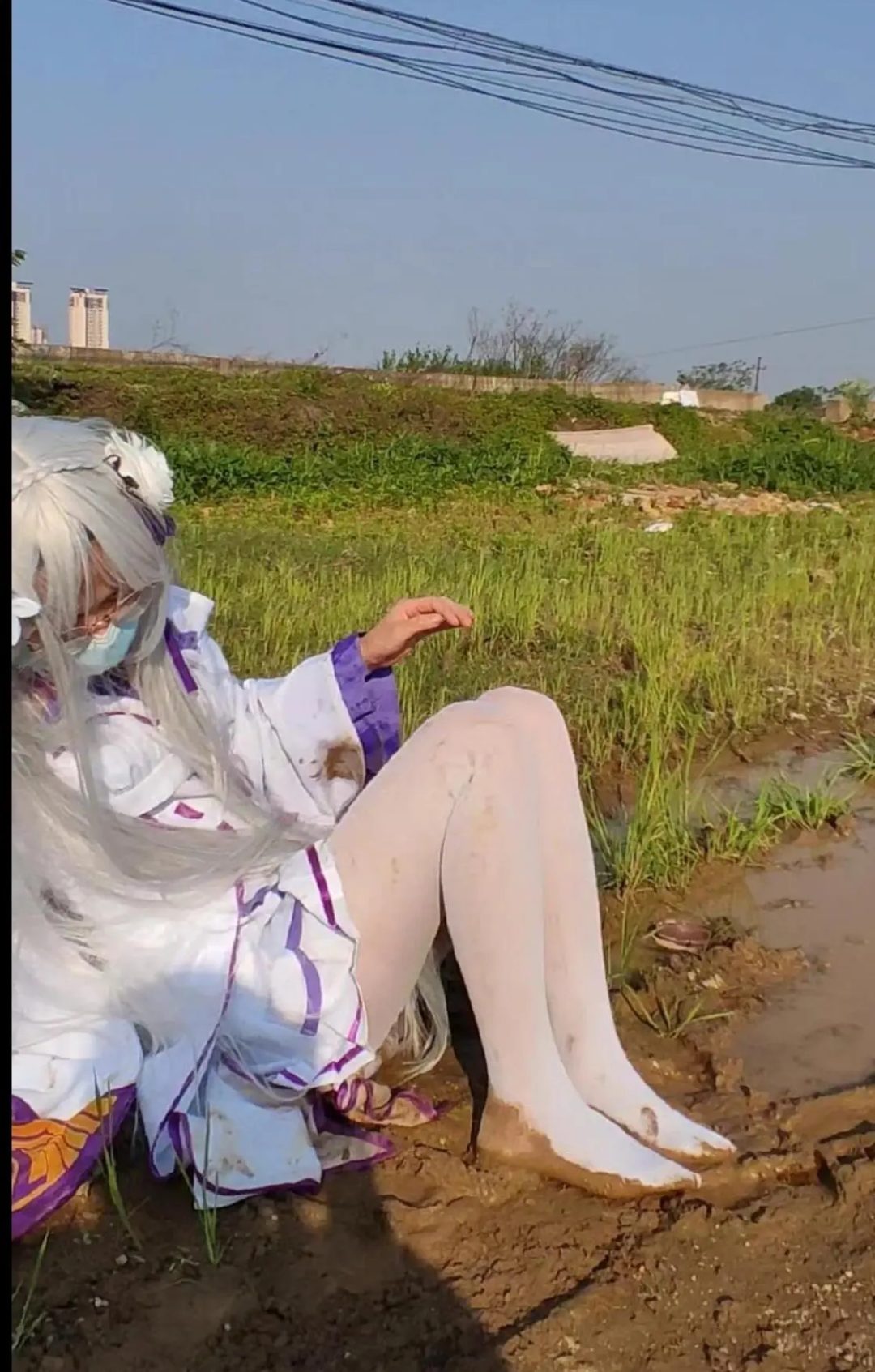 艾米莉亚cos玩泥调教-2