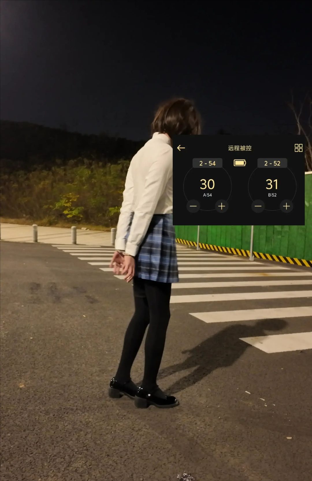 户外JK郊狼过马路挑战SubM-2