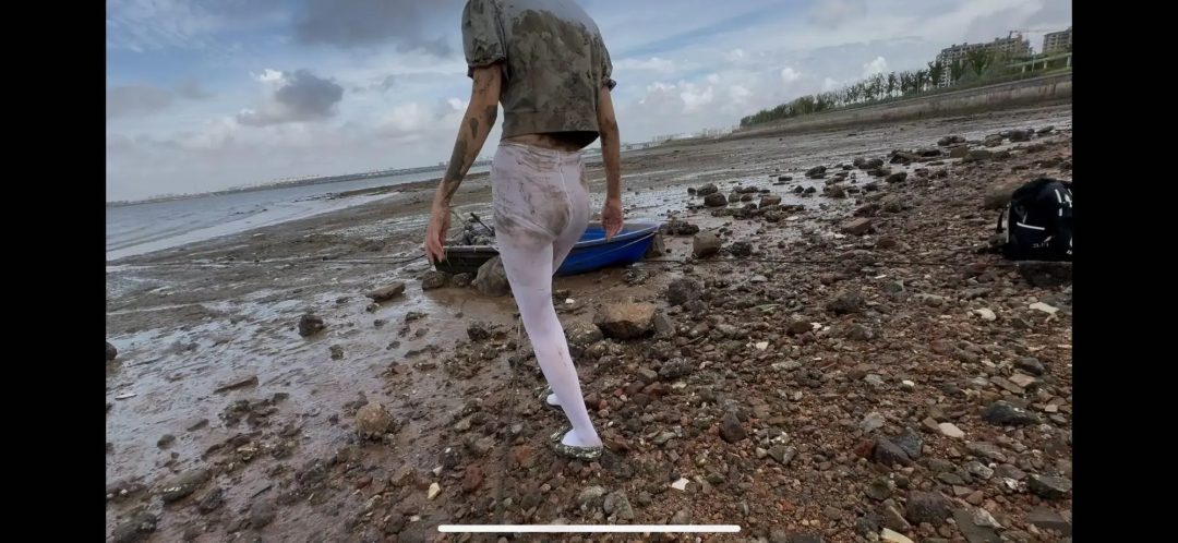 海边泥地jk白丝调教-2