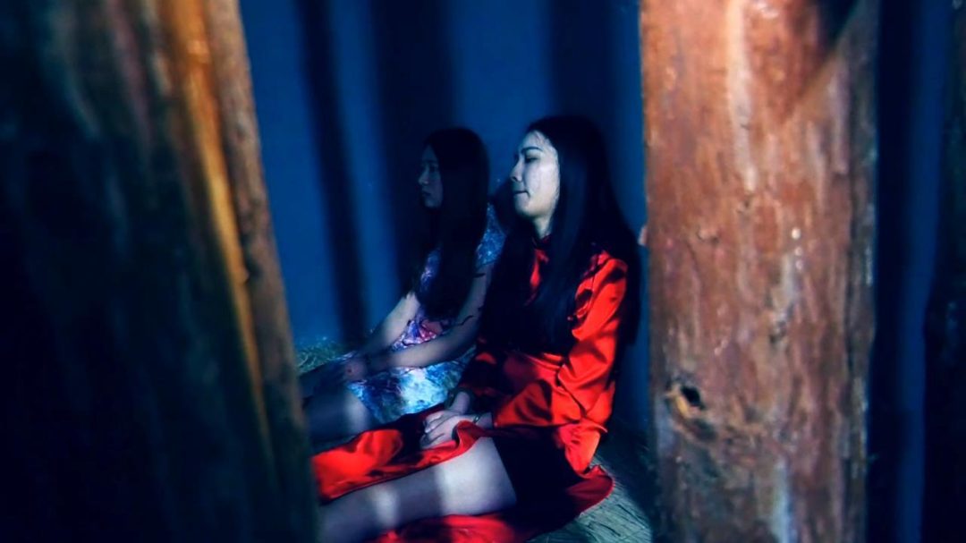 定拍女烈片《红岩英烈 2》中集 敌人在刑讯室对沈林芳和蔡美霞严刑逼供被折磨的遍体鳞伤-4