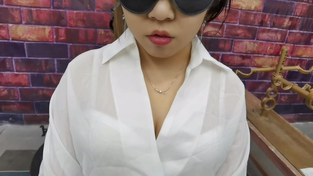 云婉儿k9架禁锢,钢夹夹,4公分至5.5公分口球轮替测试口球刺激喉部口水暴流-1