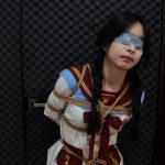 模特自选绑法 完成挑战 丝袜 堵嘴 胸缚 高手缚 白丝 眼罩 蒙眼 后手缚 帆布鞋 蕾丝 白袜 折腿缚 M腿 捆绑 闻脚 日式后缚
