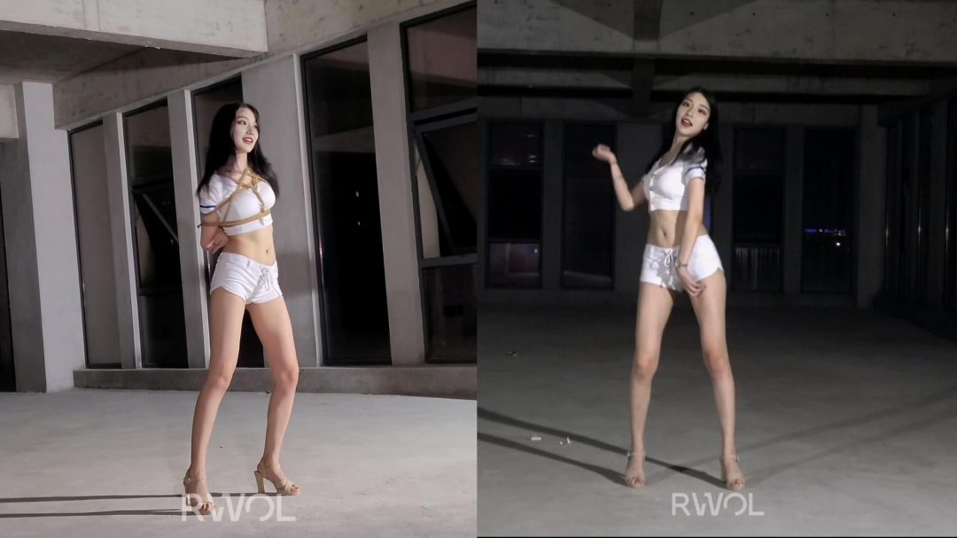 [K-POP Dance] HyunA - RED (束缚舞、手铐舞. Bondage dance, handcuff dance)-6