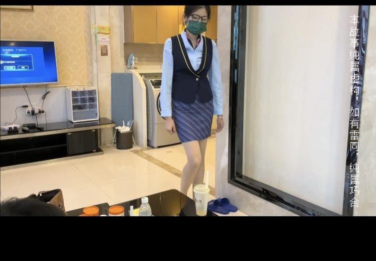 美女下班后的游戏-3