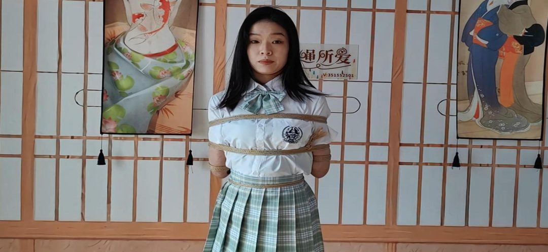 娜娜试镜《后手观音和超紧欧式直臂海老缚放置》及访谈-1