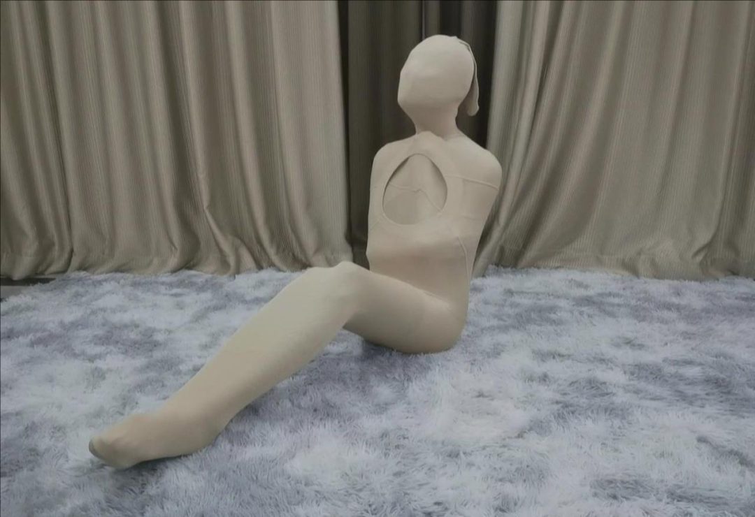 丝袜全包木乃伊自缚简单玩法和进阶玩法-6