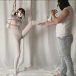 无内白丝连体衣 x 小粉x 袭击迷晕 x 剪开衣服被侵犯 x 日式小高手+片足