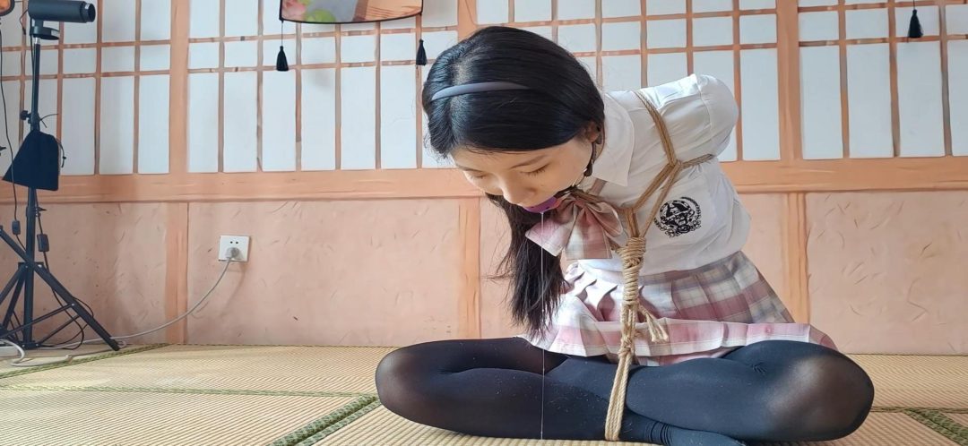舞蹈生柔柔《直臂海老缚和日式极限驷马放置》-2