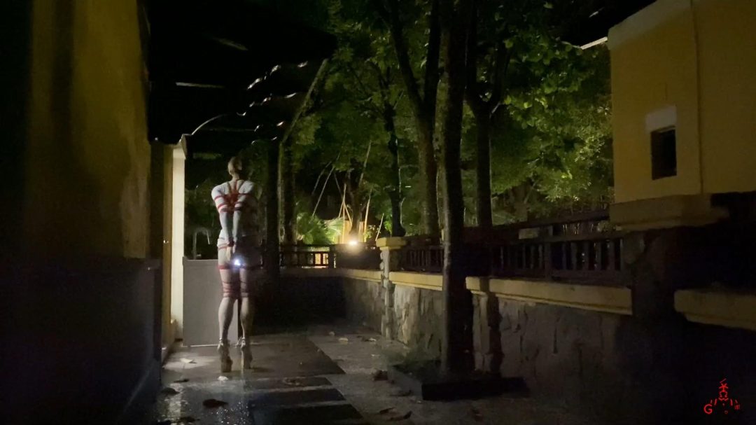 CD伪娘小诡的自缚 雨夜自缚摔倒了怎么办-4