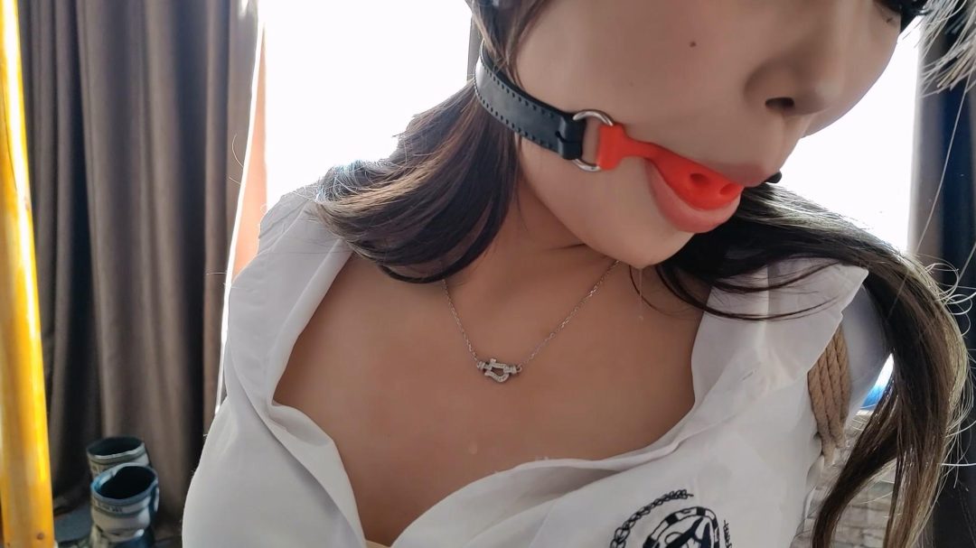 一绳所爱工作室定拍：嫩模陈雨溪极限老虎凳拷问 虐到大哭-12