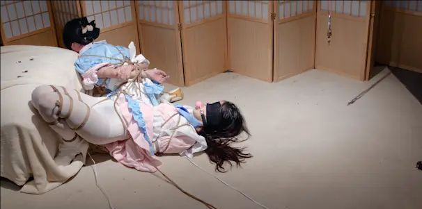 小琦小仆双人女仆连带束缚定拍-4
