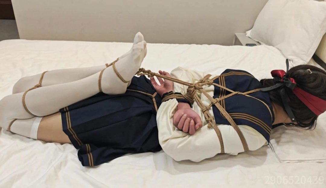送上门的小m 驷马 放置 M腿 郊狼 jk 白丝 电击 口球 挠痒-2