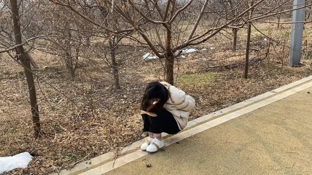 户外长时间捆绑蹦跳+户外驷马-14
