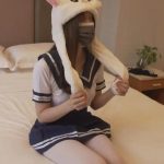 白丝JK服 x 小恶魔装 口球堵嘴胶带封嘴丝袜套头，再强制