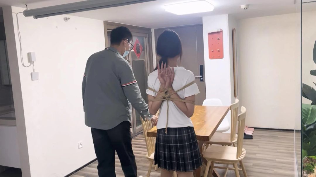 奥特曼定拍：一JK后手观音驷马放置 马具口球强制抬头-3
