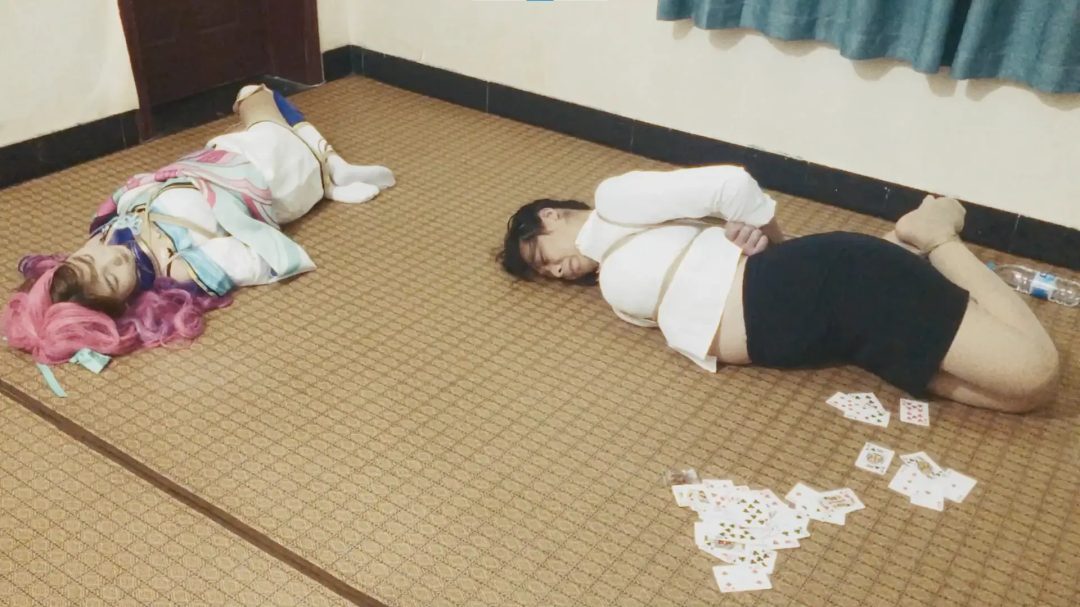 扑克真心话大冒险驷马挑战Cos阿狸-2