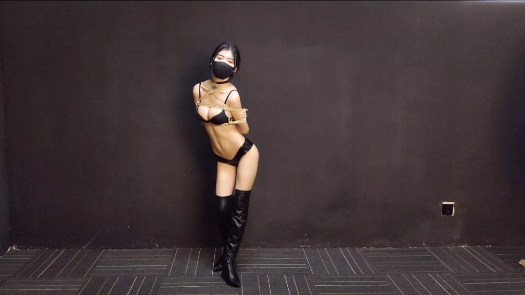 [AOA - Like a Cat] K-POP 绳索束缚舞.Rope Bondage Dance(绳索束缚版本,Rope bondage version)-2