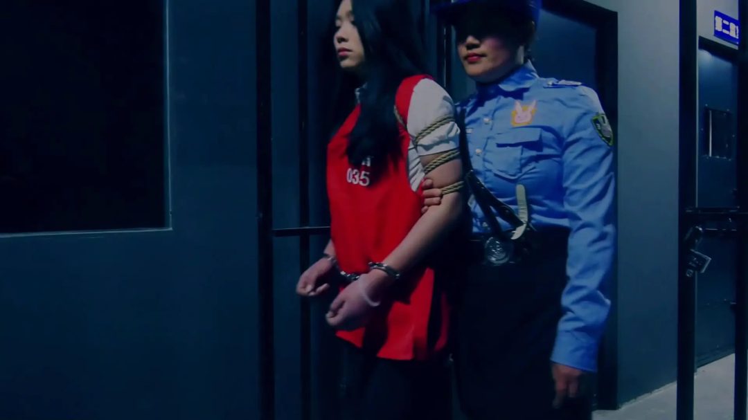 《落网》 上集 王丽娜被抓获交代藏匿地点，带她指认现场-9