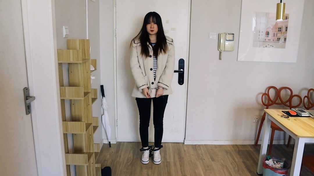 巨怕痒叛逆少女小乔镣铐挠脚心TK系列剪影1 手铐脚铐脚趾铐 挠脚心直接失禁嚎叫！ TK党强烈推荐！-9