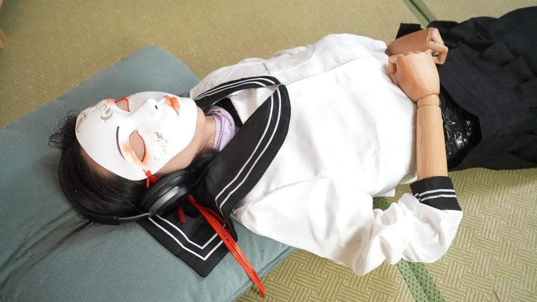 【嗷嗷】TWDZ我的机器人女友，黑色胶带木乃伊伪装拘束！-4