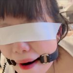 捆绑前的调教 扎带驷马 蒙眼 口球堵嘴 tk打脚心