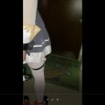 白丝艾莉cos自缚外出被发现，被装箱带回家捆绑调教QWQ