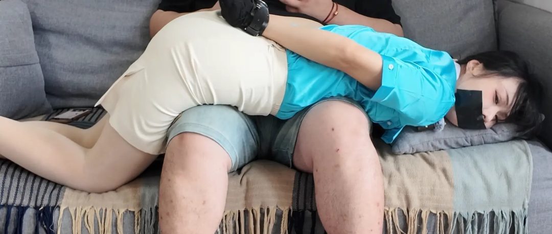入室捆绑 胶带封嘴蹂躏sp（下）-1