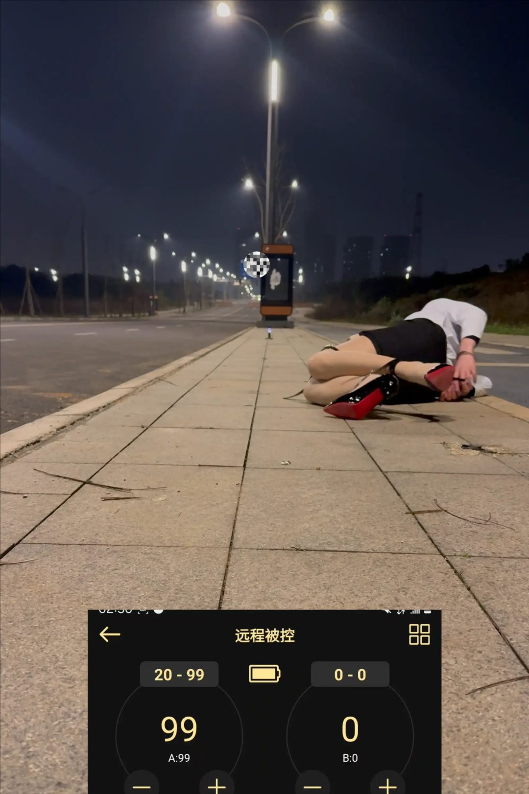 户外OL手铐束缚取钥匙被电击摔倒SubM-3