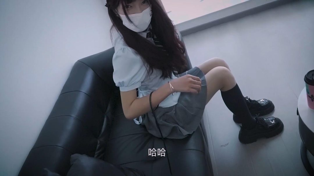 新人JK女孩，劫匪绑架捆绑是否能逃脱测试，入门级别难度！-9