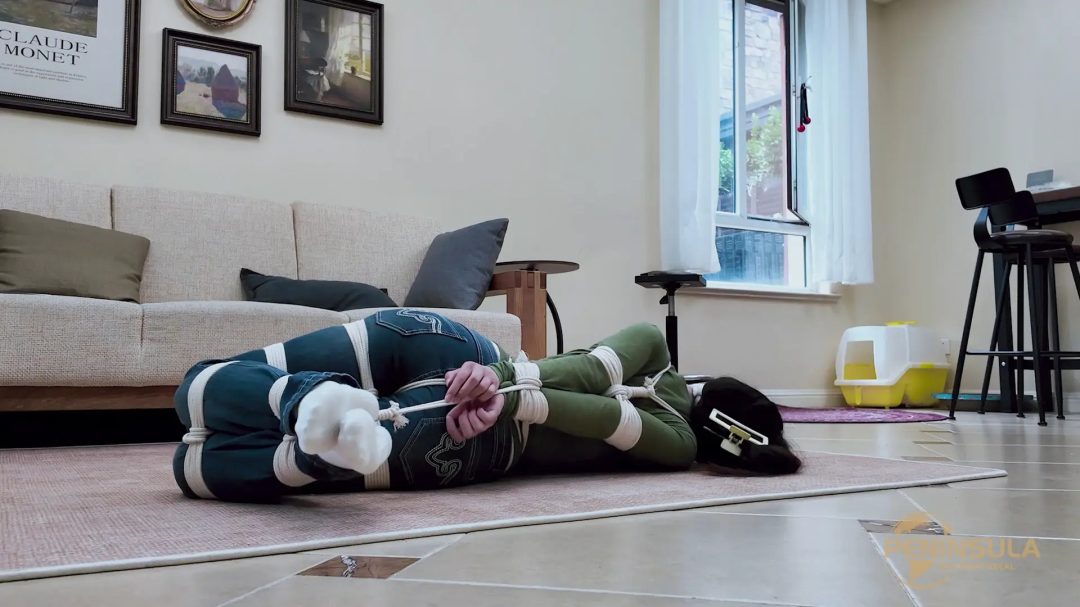 Hogtie 和 Balltie 哪個更難掙脫 第, 第 1 部分 - Hogtied-5