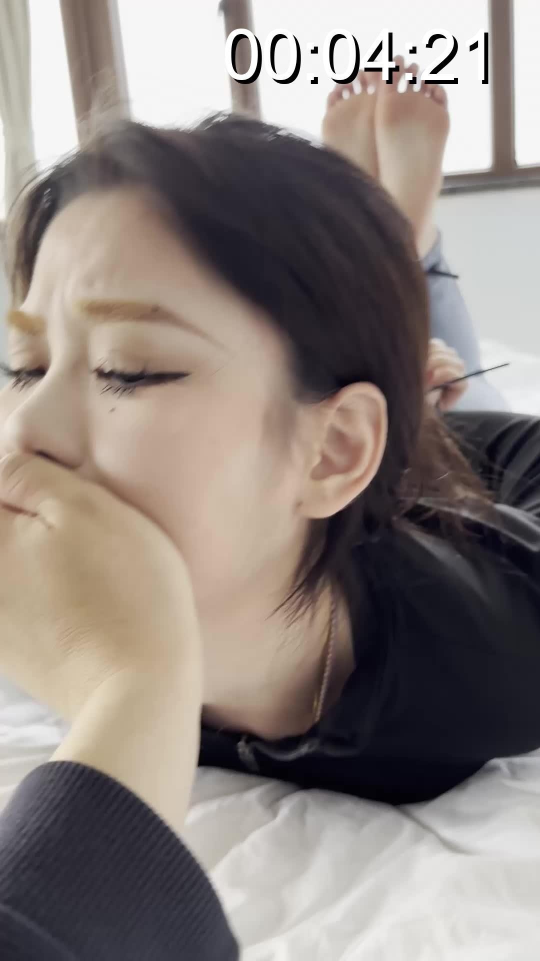 超美超正的美女扎带捆绑 超清诱人足部-3