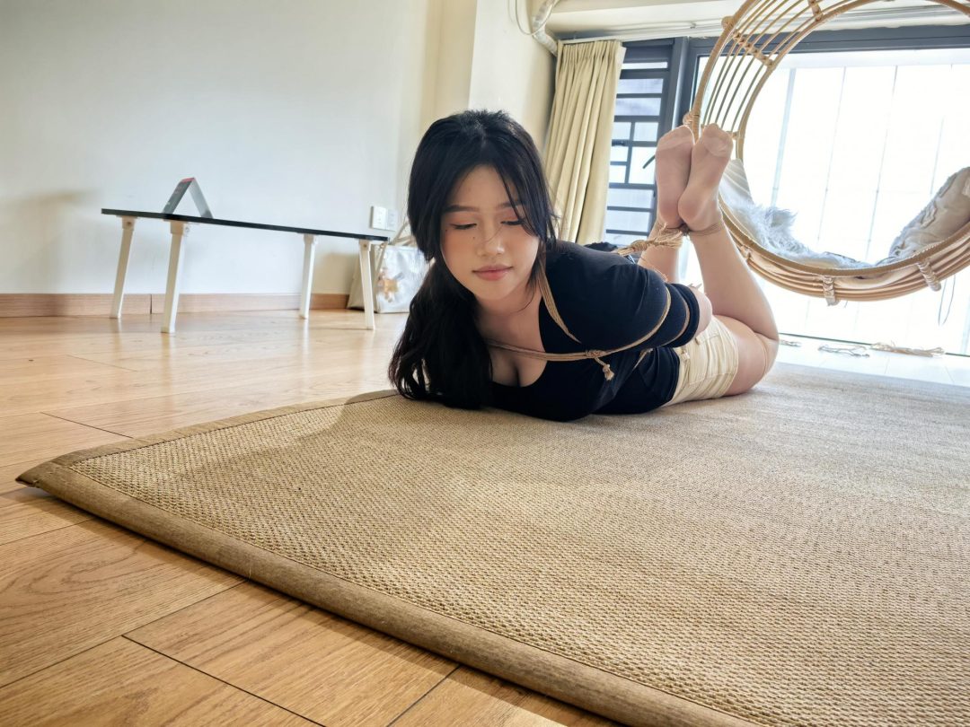 绳艺日常，近期约拍的6个妹子-5