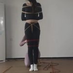 瑜伽服股绳（SP.股绳。吊缚。双女。新模特）