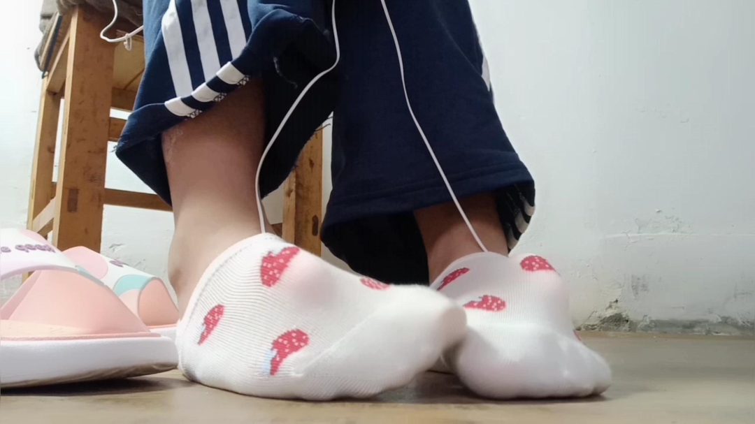 草莓船袜踮脚 强震脚心-3