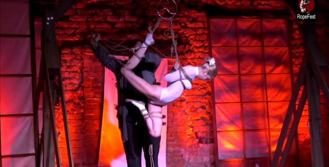 Shibari performance in the event EVOLution RopeFest 2019-13