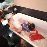 （丝竹出品）女超人湿身