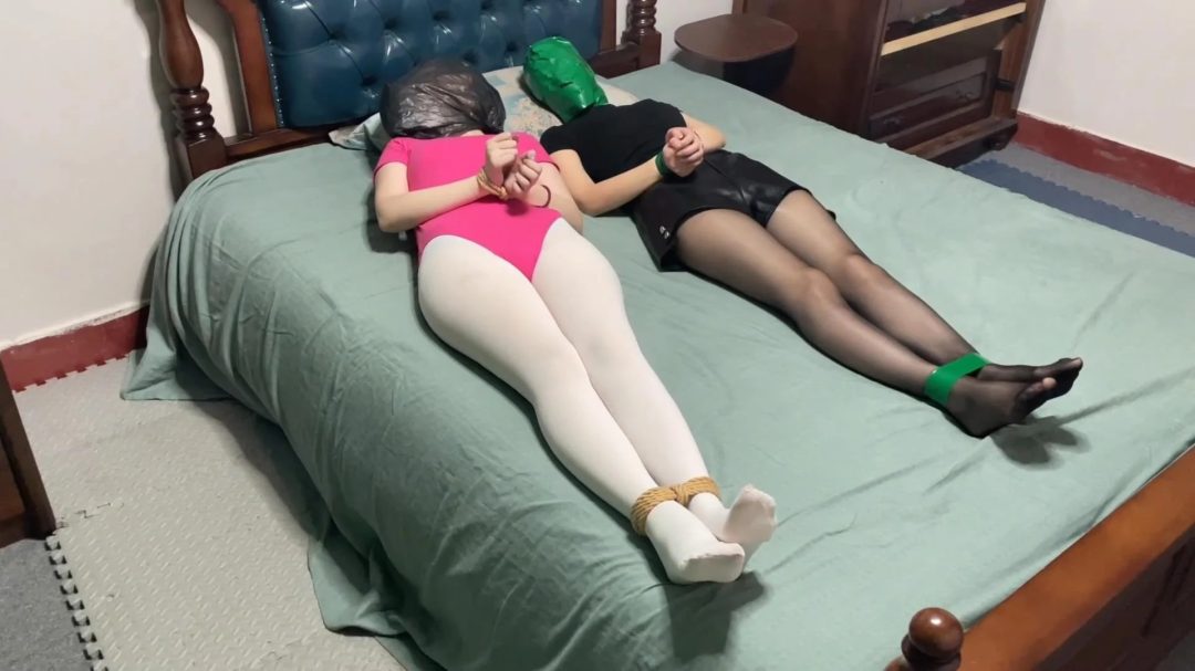 云雀定拍—《没有赢家的游戏》双人保鲜膜捆绑全包+致敬经典韩剧片段-13
