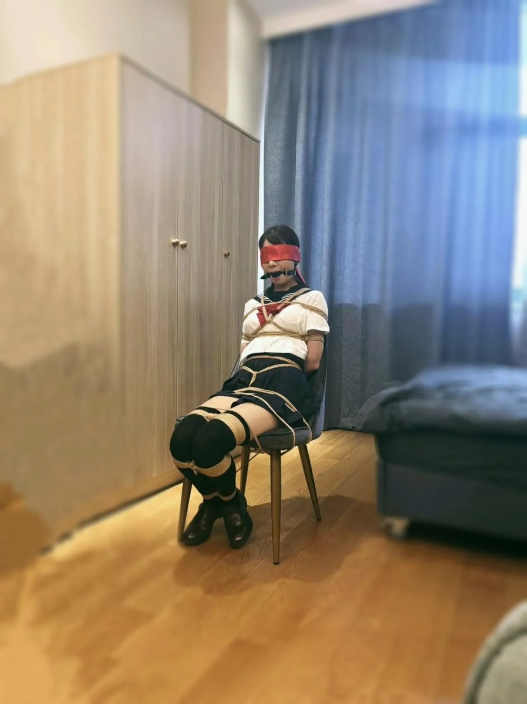 佳佳约拍，水手服-1