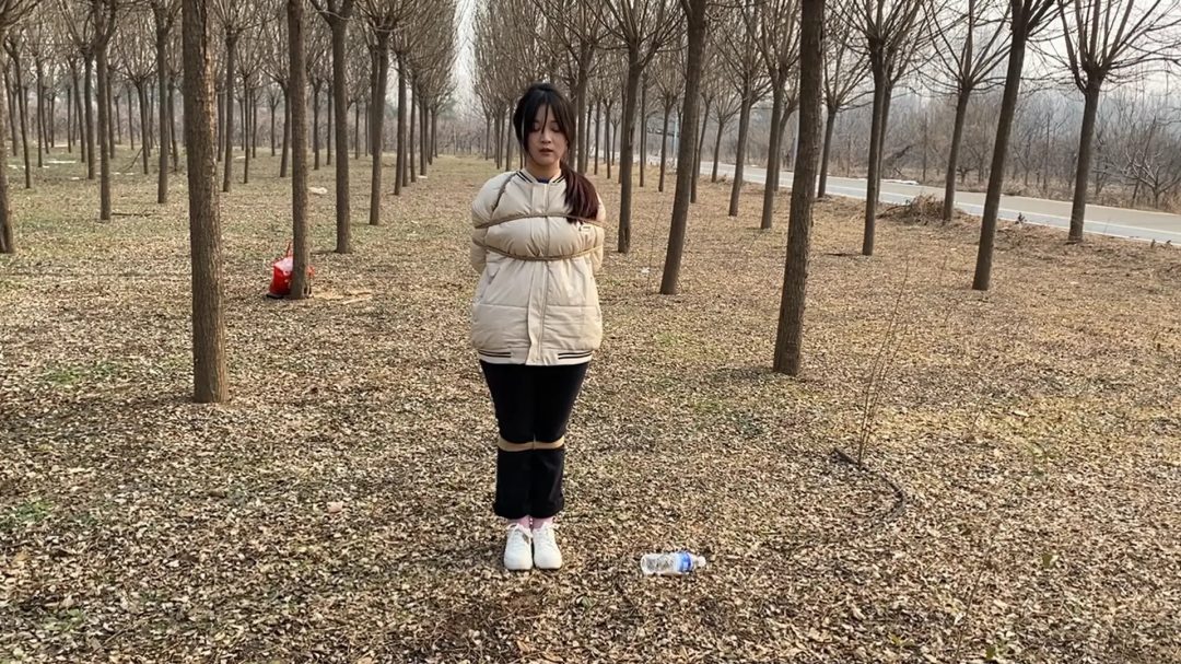 户外长时间捆绑蹦跳+户外驷马-9