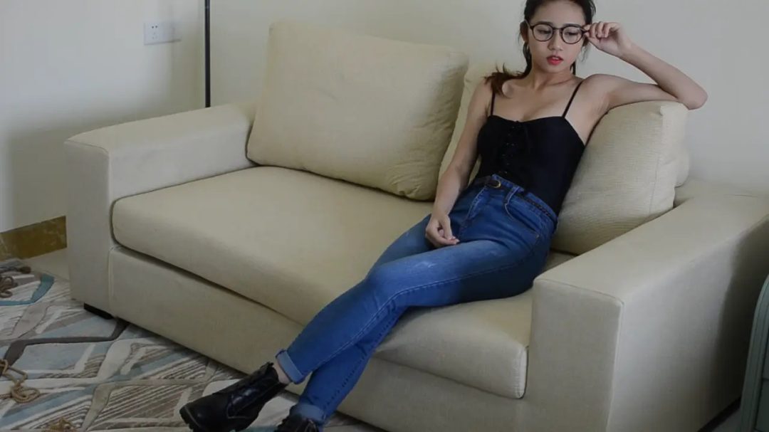 木子正私藏定拍—Tayla牛仔裤绳艺写真-1