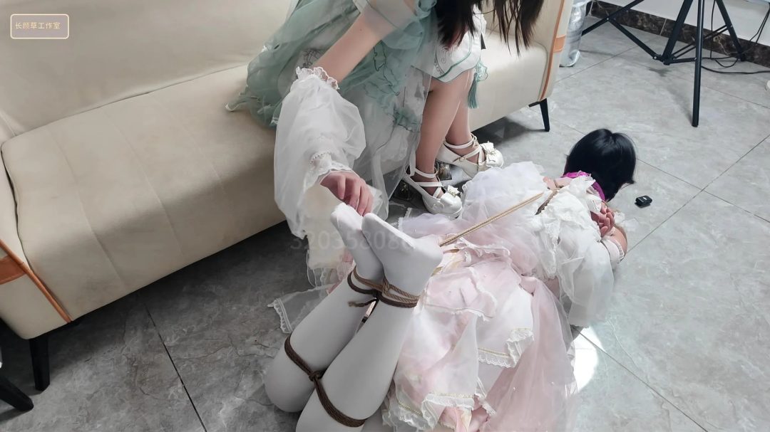 女调女 双子服装 tk口球驷马后高手-7