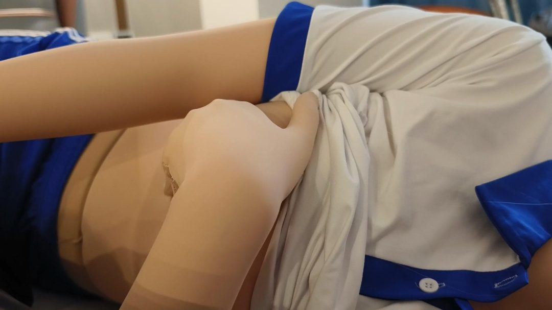 【梦的kigurumi】校服、痴女、蹲坐、抬腿、连裤袜-2