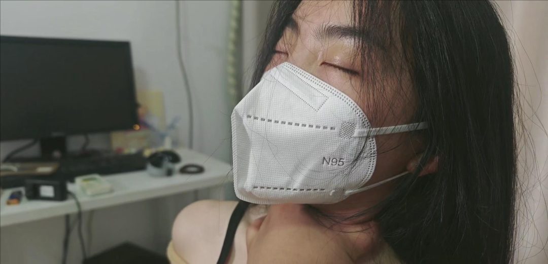 模特佳嘉 强行固定 第一次被吸 呻吟声特别好听-4