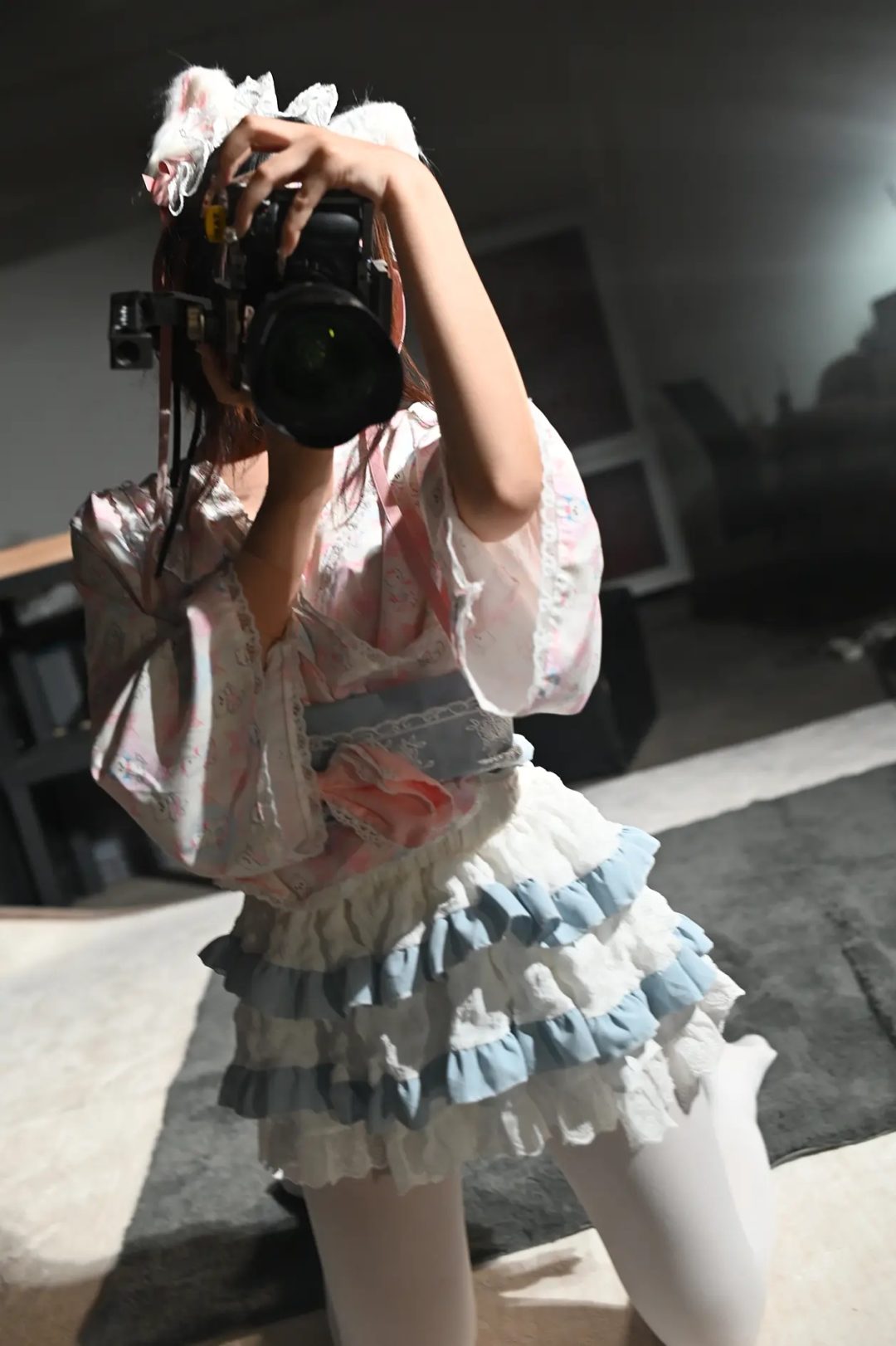 新人小芸妹妹初体验 超紧3TK 挣扎无用 白丝软妹服 奶皮子雪糕-5