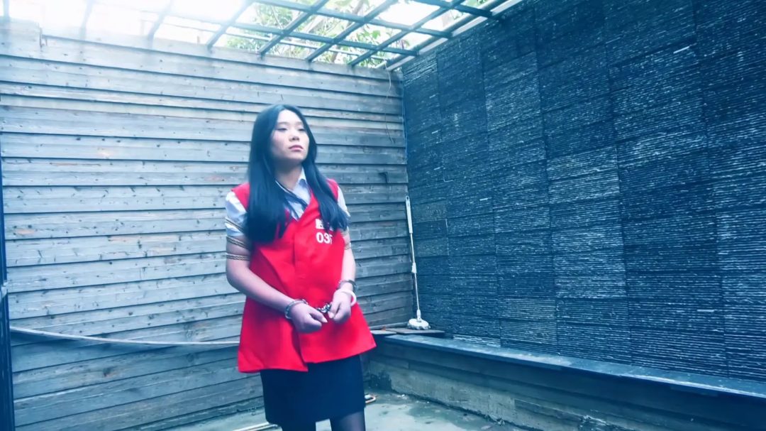 《落网》 上集 王丽娜被抓获交代藏匿地点，带她指认现场-10