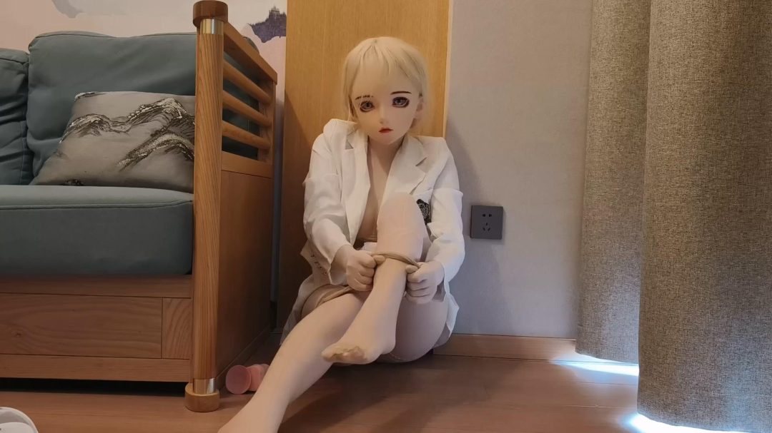 【梦的kigurumi】制服肉丝袜的面具痴女-4