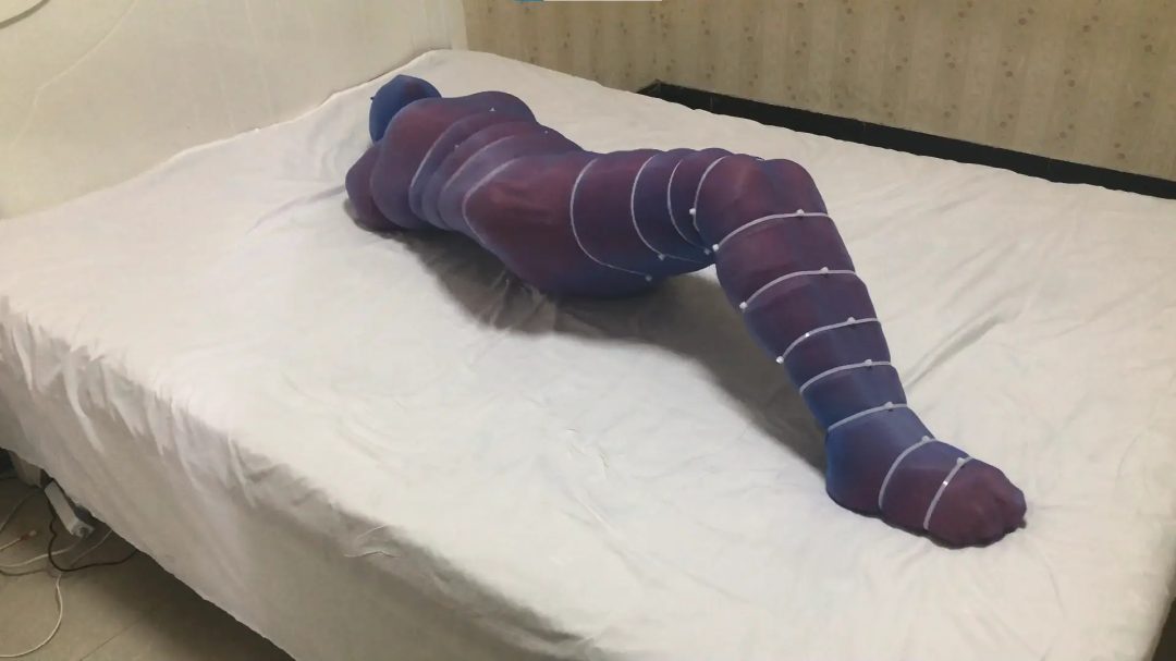 三色全包丝袜带麻绳加轧带-4